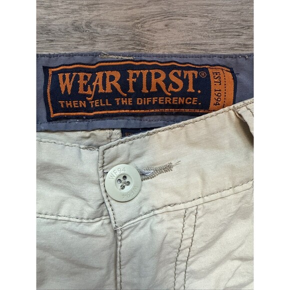 WearFirst Men's Lightweight Shorts Size 29 Small Flaw Read Description - Picture 3 of 7